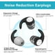 thumbnail image 3 of Tapones para los oídos para dormir con cancelación de ruido, tapones para los oídos de silicona suave que bloquean el sonido, tapones para los oídos reutilizables y lavables para dormir, tra, 3 of 5