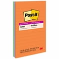 thumbnail image 3 of Post-it Super Sticky Notes, 4 x 6, Rio de Janeiro Collection, Lined, 4 Pads/Pack, 3 of 8
