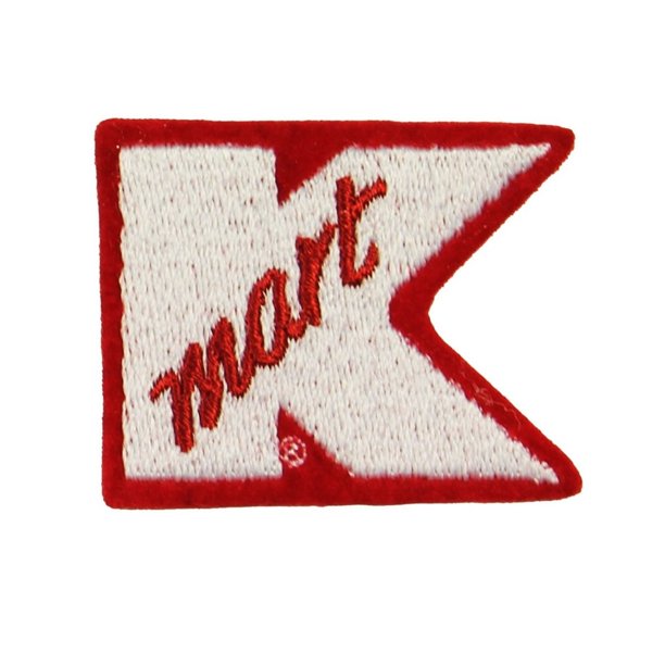 Kmart Symbol Badge Patch Uniform Employee Tag Embroidered Sew On