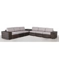 thumbnail image 3 of Living Source International Ensemble Sectionnel 9 Pcs avec Coussins en Espresso, 3 of 3