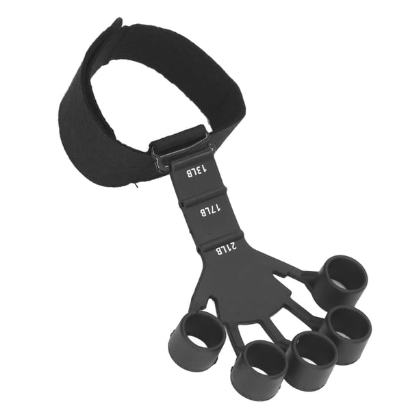 Ejercitador de extensión de dedo, ejercitador de mano de dedo Fortalecedor Entrenador de fuerza de dedo de silicona Fortalecedor de agarre de mano de dedo Diseño de próxima generación