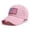 Pink, variant on Weikingp Clearance! Baseball Cap, Flag Embroidered Washed Soft Cotton Fitting Cap for Men And Women, Womens Baseball Caps, Sun Hats for Women black1