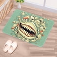 thumbnail image 5 of Tooth Polyester Indoor/Door/Bath Rugs: Non-Slip, Machine Washable Mats, 5 of 6
