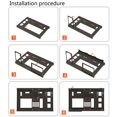 thumbnail image 4 of GPU Aluminum Open Miner Rig Case Frame Rack for Bitcoin Mining Accessory, 4 of 11