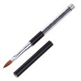 thumbnail image 3 of Nail Brush Set Rhinestone Handle Professional Nail Art Tool for UV Gel Nail Extension Size, 3 of 5