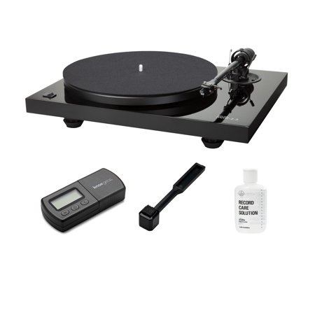 Music Hall MMF-2.3 Turntable with Gear Vinyl Record Care System Package