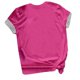 thumbnail image 4 of Fiudx Ofertas Flash Artículos En Oferta Moda Mujer Casual Cuello Redondo Impresión Blusa Manga Corta Camiseta Verano Tops, 4 of 4