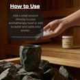 thumbnail image 2 of Premium Sauna Menthol Crystal– Sauna Aromatherapy & Cooling Sauna Scents – Pure Menthol Vapors for Sauna Rocks & Sauna Stones – Luxury Steam Room Accessories & Dry Sauna Accessories, 4 oz, 2 of 6