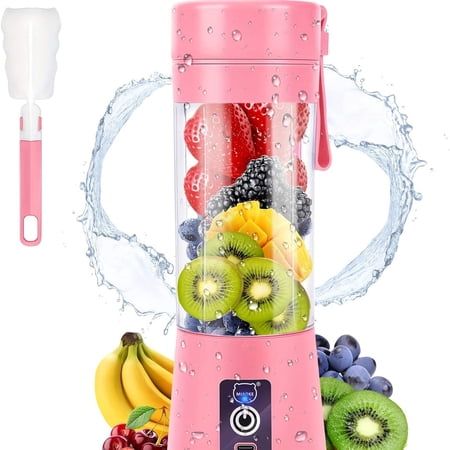 1pc, Portable Multifunctional Blender With Double Cups