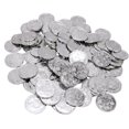 thumbnail image 2 of Monedas de de Tesoro , Niños de Monedas de , para Búsqueda de Tesoro Cumpleaños de Niños Plata CUTICAT Monedas del tesoro pirata, 2 of 8