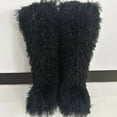thumbnail image 4 of Women's Winter Faux Fur Beach Wool Boots Are Warm Fluffy and Knee High Snow Boots, 4 of 4