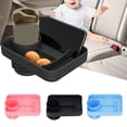 thumbnail image 3 of Baby Car Tray Silicone Car Storage Rack Car Cup Holder Plate Multifunctional Kids Car Cup Holder Plate, 3 of 7