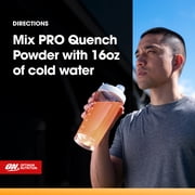 Optimum Nutrition ProQuench Clear Protein Powder, Orange Mango, 16 Servings