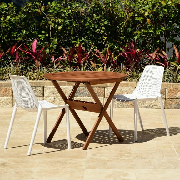 Amazonia wood 3 Piece Dining Set