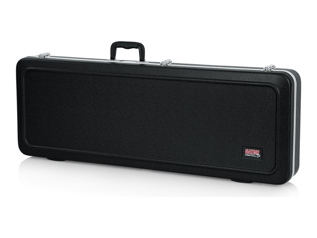 Gator Cases Plastic Hard Shell Latch Lock Molded Electric Guitar Carrying Case