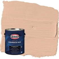 Glidden HEP Starfish / Orange Satin Exterior Paint with Primer, 1 Gallon