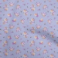 thumbnail image 1 of oneOone Coton Cambric Moyen Violet Robe Tissu Imprimé Tissu Tissu par la Cour 42 Pouces de Large, 1 of 4