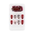 thumbnail image 1 of False Nail Removable Wearable Simple to Adjustable and Charming Apply Smooth Surface Various Shapes Fake Fingernail Strong Viscosity Charming Paster 26, 1 of 7