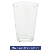 WNA Classic Crystal Plastic Tumblers, 12 oz, Clear, Fluted, Tall by WNA, INC.