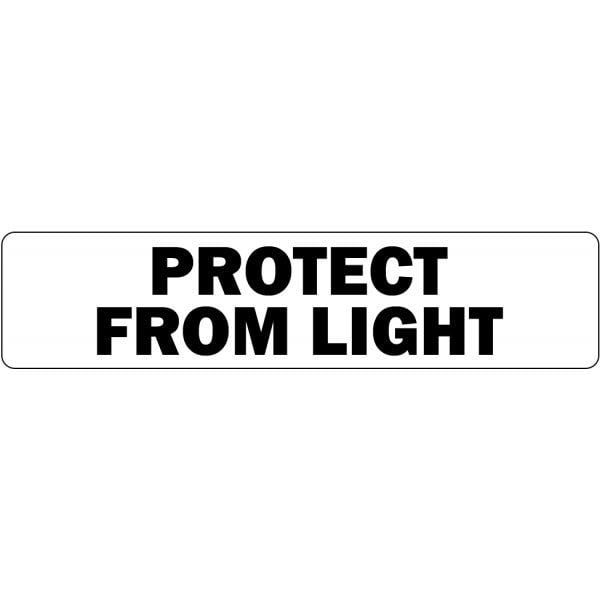 Protect from Light Medical Labels