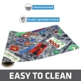 thumbnail image 5 of Drymate Cat Bowl Placemat, Pet Food Feeding Mat - Absorbent Fabric, Waterproof Backing, Slip-Resistant - Machine Washable/Durable (12” x 20”) (Cool Cat Grey), 5 of 5