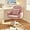Pink, variant on Home Office Chair Velvet Vanity Chairs Cute Makeup Desk Chair with Wheels Mid Back Computer Chairs Height Adjustable Small Swivel Rolling Task Chair