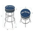 thumbnail image 2 of Trademark Gameroom New Orleans Pelicans Fade Bar Stool with Padded Seat, 2 of 5