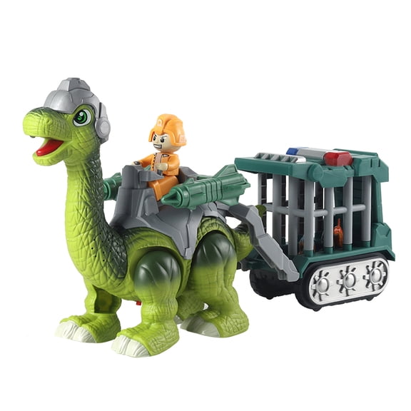 HNZENBW   Dinosaur Transport Truck, Brachiosaurus Toy Car, Gift for Boys and Girls