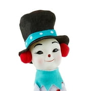 Mr. Christmas 6.5 Decorative Teal Snowman Knee Hugger
