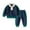 Navy, variant on Gerichy Toddler Baby Boy Clothes Fall Winter Outfit, Boys' Autumn And Winter Sets Of Children's Clothing Boys Spring And Autumn Children Lapel Splicing Two Piece Set
