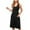 Black, variant on Simua Women's Formal Work Mini Dress Casual Summer Sleeveless Elegant Button Bussiness Office Outfits
