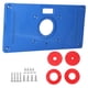 thumbnail image 3 of Multiple Holes Installation Trimming Machine Flip Tool, Router Table Insert Plate, Aluminum Workbench Board For Boring And Milling Machine ANGGREK Otros, 3 of 8