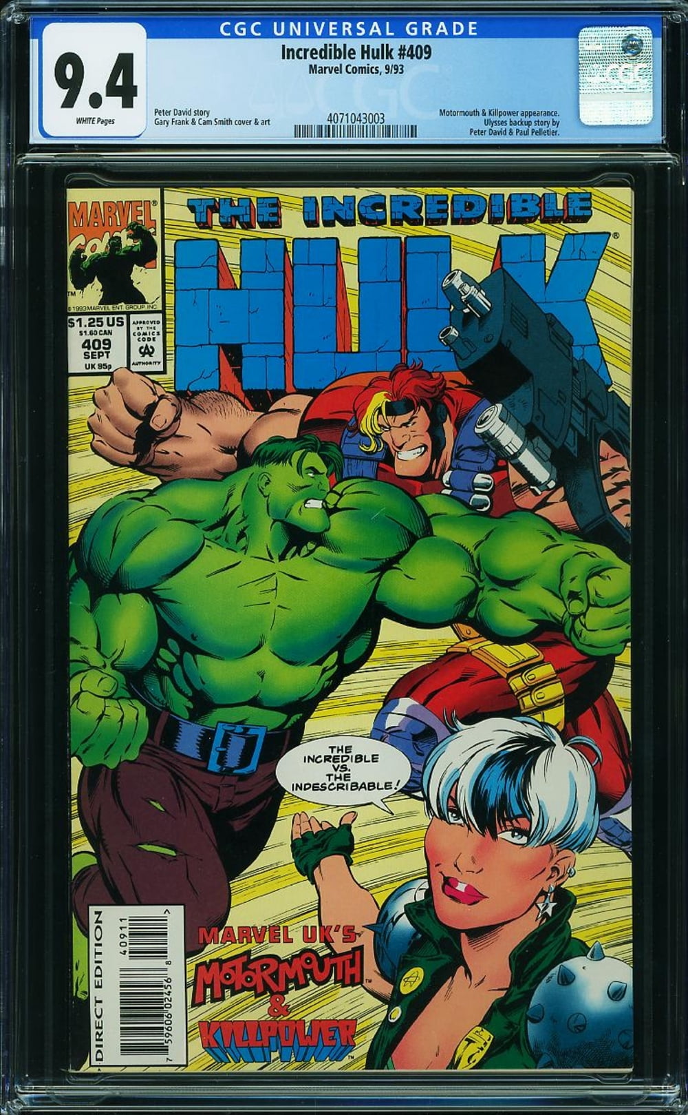 Cover of The Incredible Hulk #409