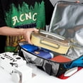 thumbnail image 6 of Football Double Layered Insulated Lunch Bag with Two Compartments, Large Capacity, Refrigeration Function, and Hand-Carrying - 7.1x11.4x16.1 Inches, 6 of 6