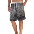 Betivan Men's Printed Sports Shorts Graphic Pattern Drawstring Elastic ...