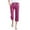 Hot Pink, variant on Prolriy Capri Pants for Women, Women High Waisted Wide Leg Pants Fashion Drawstring Elastic Trousers Comfy Straight Leg Long Pants with Pockets Women's Pants Sky Blue L