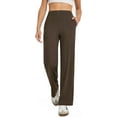 thumbnail image 2 of FUNING Wide Leg Pants Woman High Waist Yoga Pants with Pockets Loose Stretch Dress Work Sweatpants Casual Lounge, 2 of 6