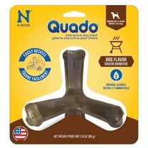 N-Bone Quado Dried Interactive Dog Chew, Barbecue Flavor, 1 Count, 2.8 oz, Small/Medium Breeds
