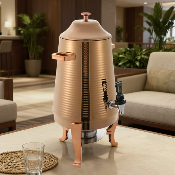 Beverage Dispenser for Coffee Tea Hot Water, Beverage Dispenser with Fuel Holder