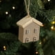 thumbnail image 4 of Adornos navideños, adornos navideños, regalos navideños, casa de Navidad de madera maciza, adorno colgante de árbol en miniatura, casa de madera, decoraciones colgantes decorativas, colgante de madera, 4 of 6