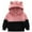 Pink, variant on idosla Toddler Little Boys Girls Fleece Hoodie Pullover Sweatshirts Hooded Thick Bear Ears Shape Color Blocking Outfits (White, 3-4 Years)