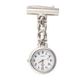 thumbnail image 1 of Montre Infirmière Chic Broche avec Pince à Épingle Montre Médicale Infirmière de Poche Montre Rétro Cadeau (Blanc), 1 of 9