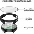 thumbnail image 5 of Compatible with Samsung Galaxy Watch 5 Case 44mm Accessories, Hard PC Bumper & HD Screen Protector Film Flexible Lightweight Case Cover for Samsung Galaxy Watch 5 44mm Case for Women Men,White, 5 of 7