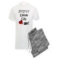 thumbnail image 1 of CafePress - Kansas City Loves Me - Men's Light Pajamas, 1 of 1