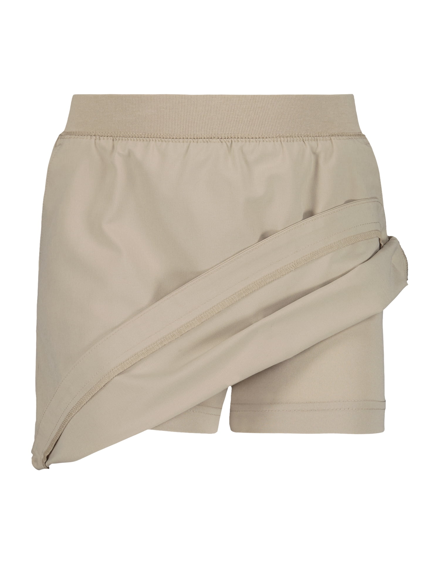 Wonder Nation Girls School Uniform Performance Scooter Skirt, Sizes 4-16