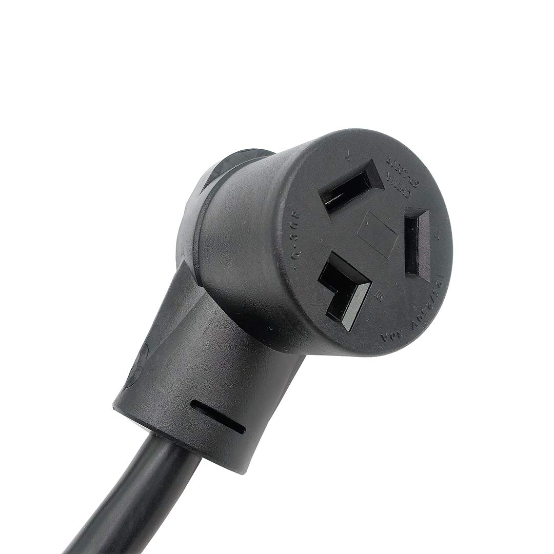 Parkworld 60769 Welder Adapter Cord Welding NEMA 14-60P to 10-30R Dryer 3 Prong Female, 30AMP, 1.5FT