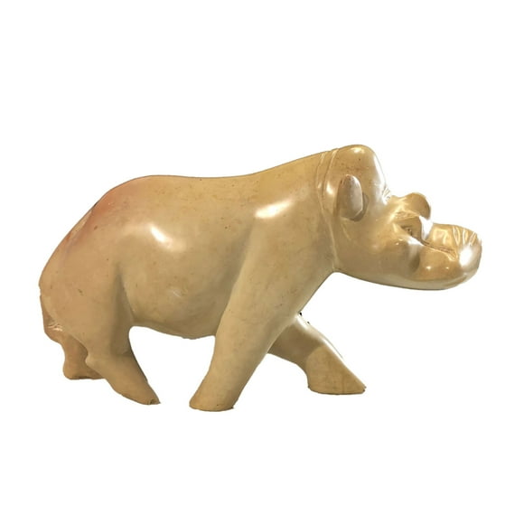 Soap Stone Large Hippopotamus 22 lb 16 inches