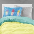 thumbnail image 2 of Carolines Treasures 8779PILLOWCASE Snowballs and Snowcones Fabric Standard Pillowcase Standard multicolor, 2 of 2
