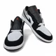 thumbnail image 5 of Ni - ke Ni - ke Air Jordan 1 Low SE White Black Matte Silver Shoes HF3148-106 Mens Size NEW, 5 of 5