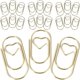 thumbnail image 3 of 100Pcs Mini Paper Clips Document Multi-use Paper Clips Metal Craft Clips Decorative Clips, 3 of 3